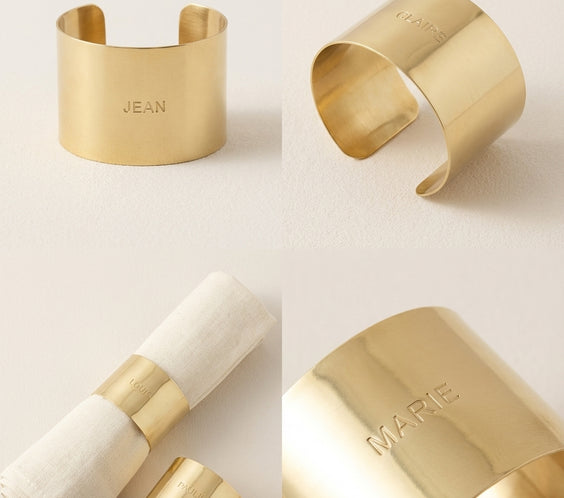 Rond de Serviette Personnalisé "Héritage"