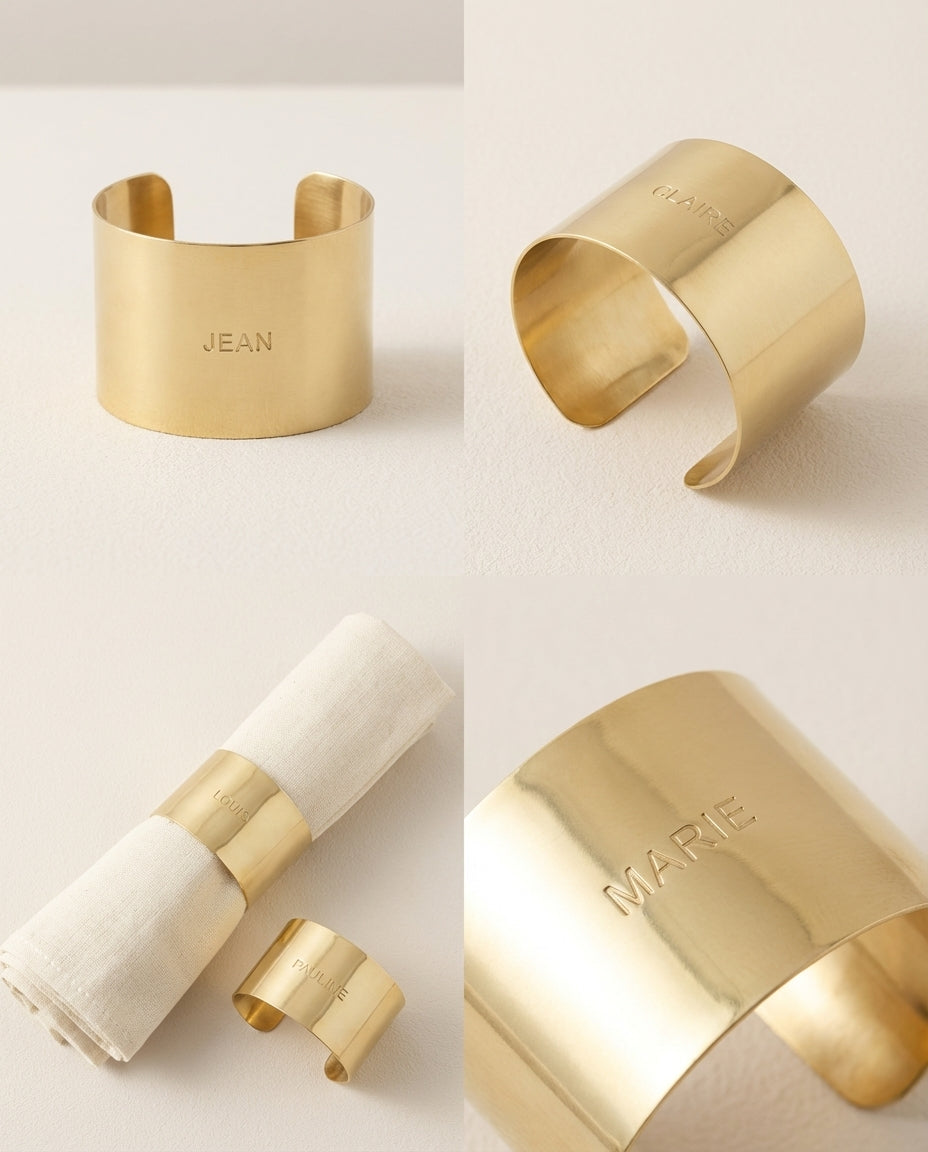 Rond de Serviette Personnalisé "Héritage"