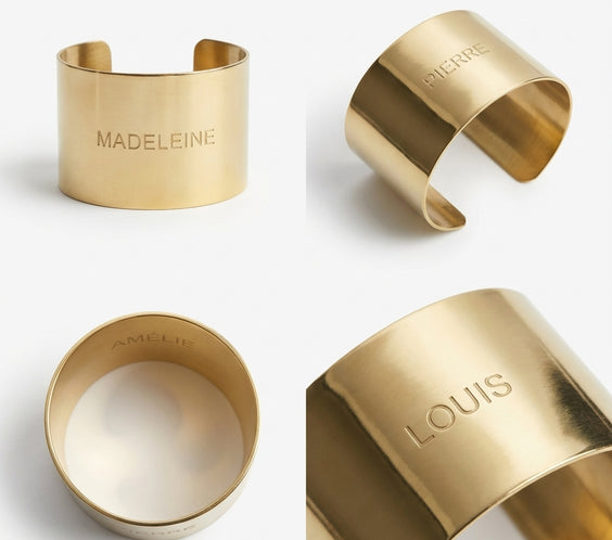 Rond de Serviette Personnalisé "Héritage"