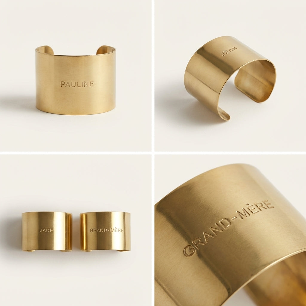 Rond de Serviette Personnalisé "Héritage"