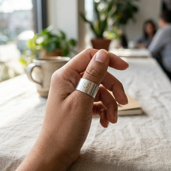 Bague Large Anneau Personnalisable