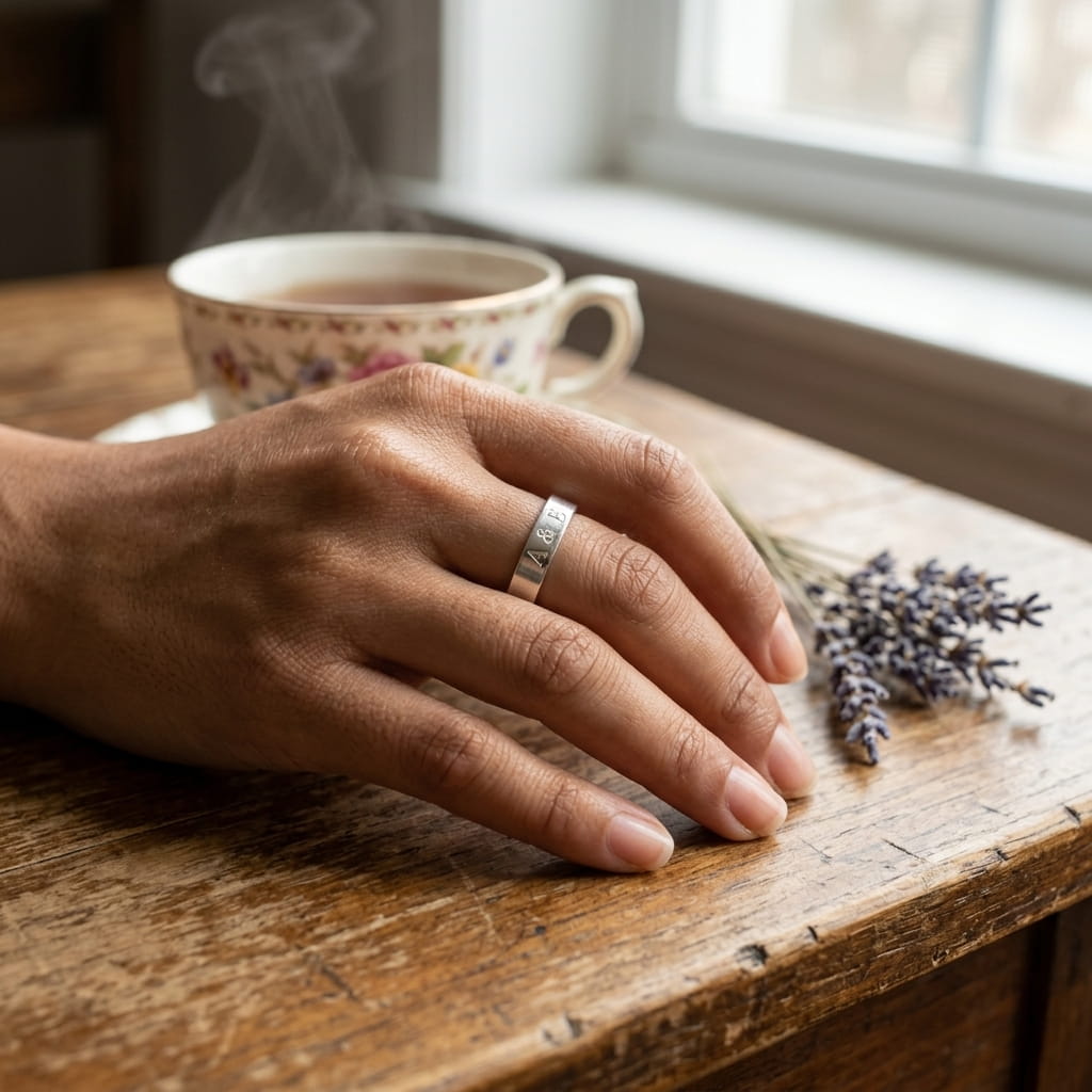 Bague FINE personnalisée 